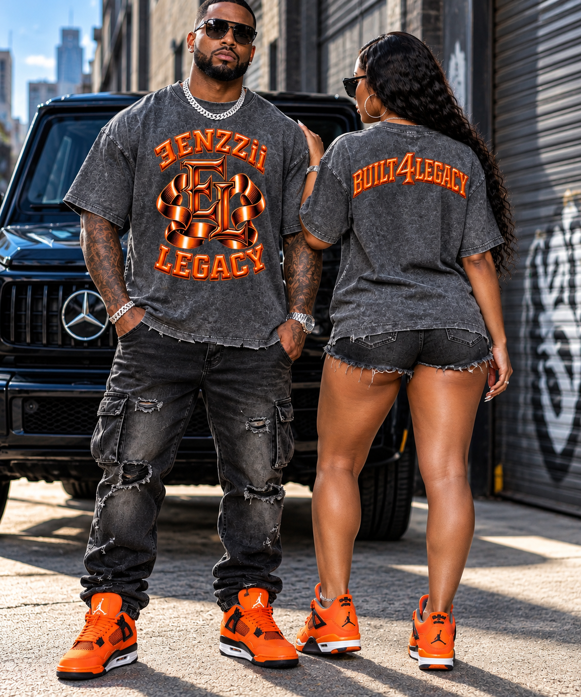 Built 4 Legacy Raw Boxy T-shirt