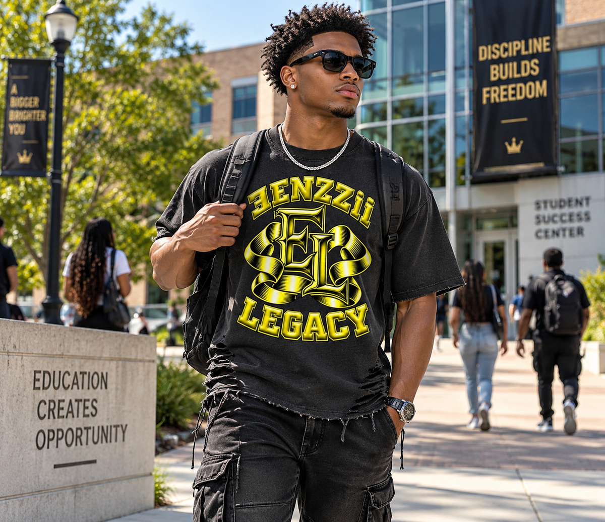 Built 4 Legacy Raw Edge Tee